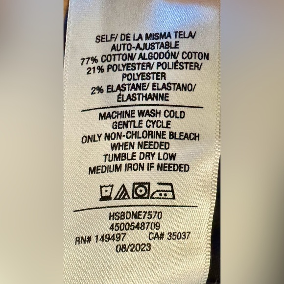 HUDSON JEANS EUC 25 Heidi High Rise Flare Jeans in “Divine” Black - Picture 6 of 6